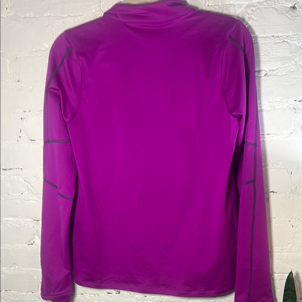 Under Armour Purple Long Sleeve 1/2 zip training pullover - Picture 5 of 5